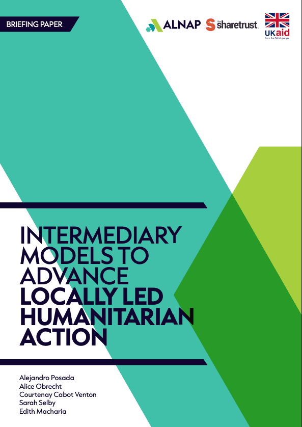 Intermediary Models to Advance Locally Led Humanitarian Action